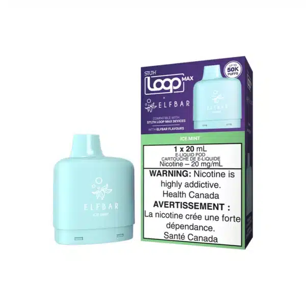 stlth loop max x elfbar ice mint (4/box)