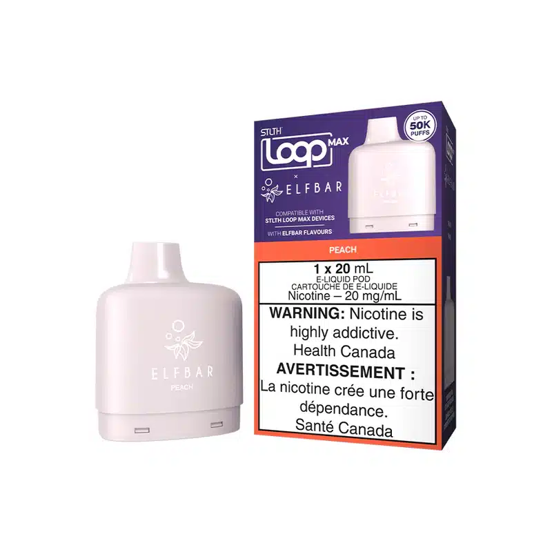 stlth loop max x elfbar peach ice (4/box)