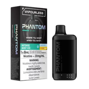 phantom vapourless exhale by envi intense mint ice