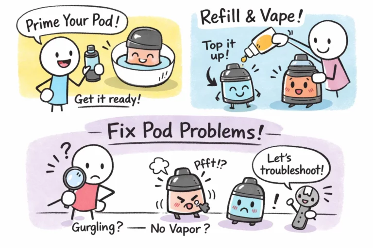 master flavour beast pods prime refill troubleshoot 1