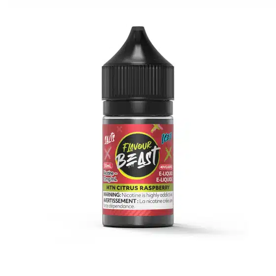 flavour beast mtn citrus raspberry iced