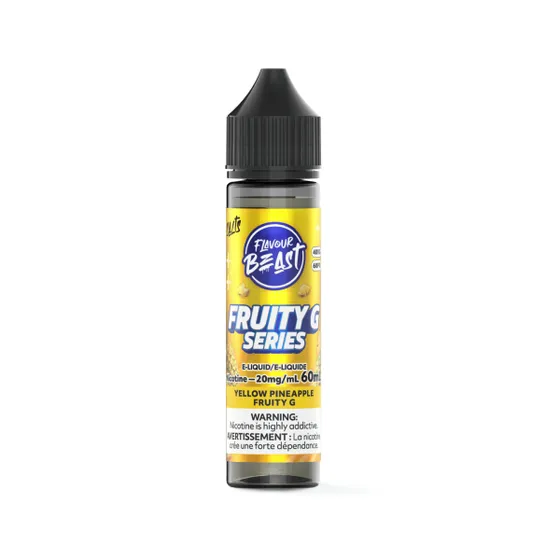 flavour beast yellow pineapple fruity g