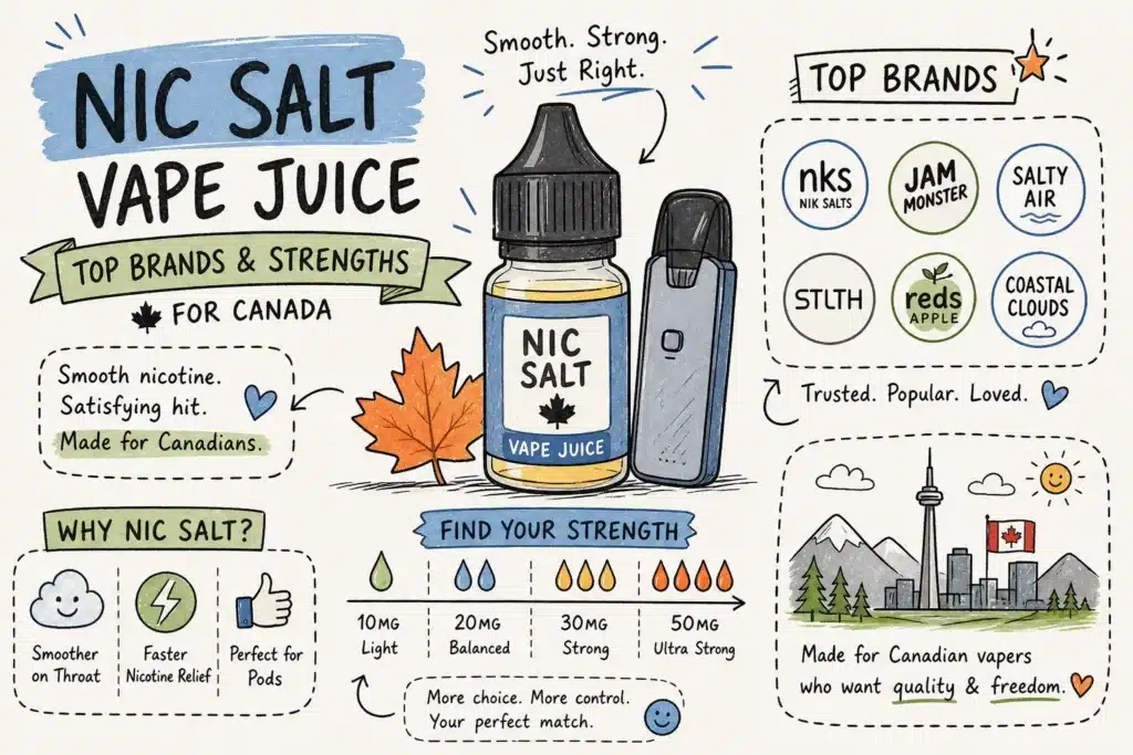 nic salt vape juice top brands and strengths for canada 1783167276253